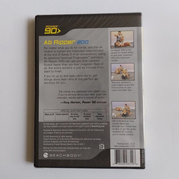 *NEW* Set of 3 Beachbody Power 90 DVD's - SEALED - Picture 7 of 8